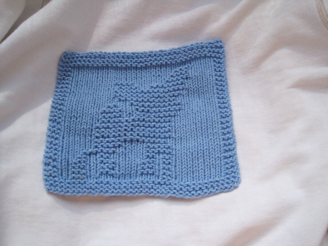 Strickanleitung Hunde Waschlappen, Spüllappen oder auch Untersetzer- perfekt auch für Anfänger