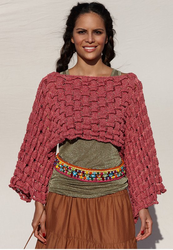 Strickanleitung Poncho Lamita - Bild 2