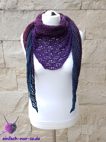 Häkeltuch Wellenklang