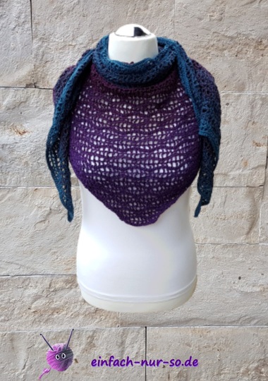 Häkeltuch Wellenklang