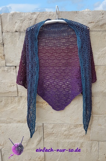 Häkeltuch Wellenklang