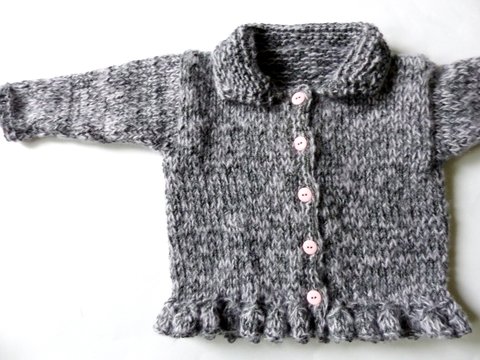 Strickanleitung, Jäckchen für die Kleinsten, Größe 74 - 104