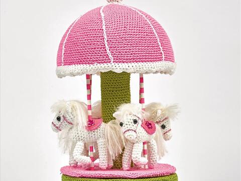 Häkeln Nostalgie-Karussell