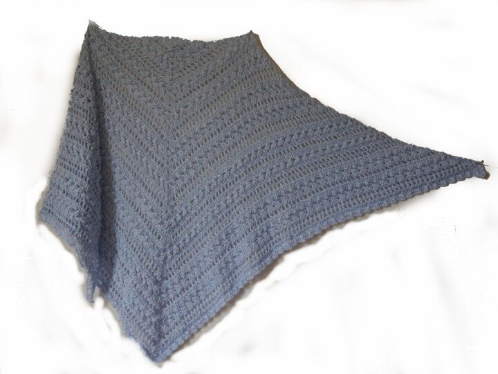 Romantic Eisprinzessin Crochet Shawl Pattern