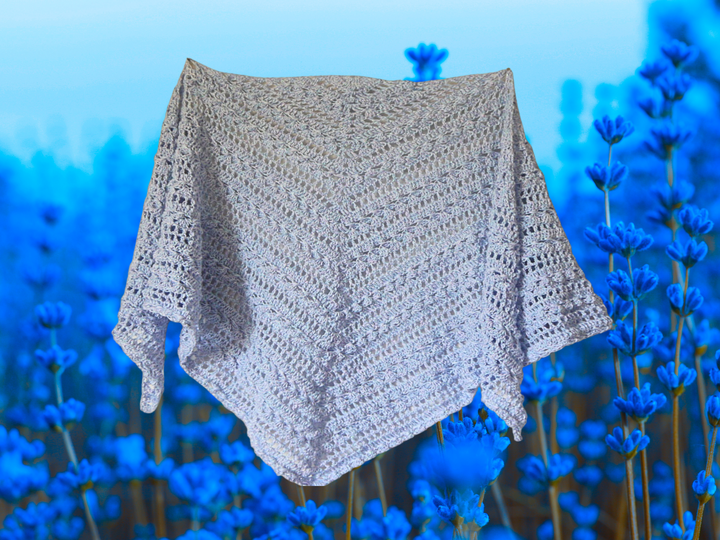Romantic Eisprinzessin Crochet Shawl Pattern