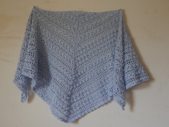 Romantic Eisprinzessin Crochet Shawl Pattern