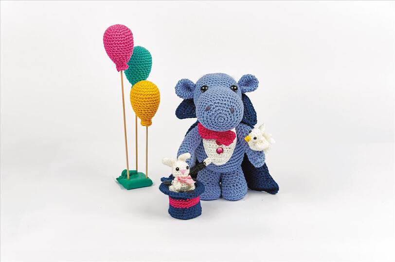 Häkelanleitung Amigurumi "Der große Hippodini"