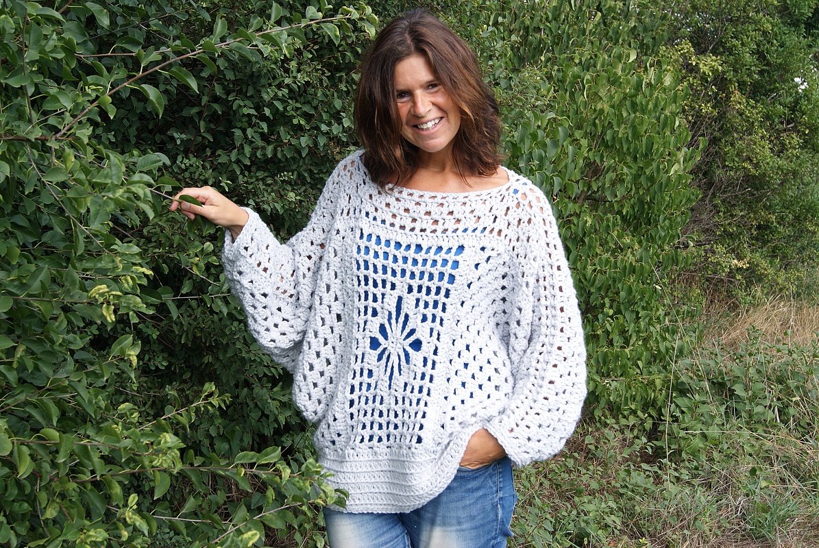 Häkel-Pulli HYGGE (für alle Größen) - Bild 3