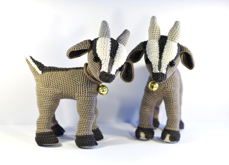 Haekelicious Ziege und Ziegenbock