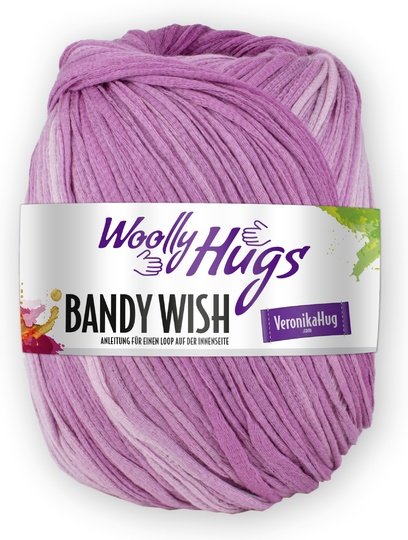 Seelenwärmer IRIS aus Woolly Hugs BANDY WISH gehäkelt