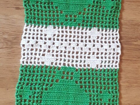 Weihnachtsläufer, Größe anpassbar