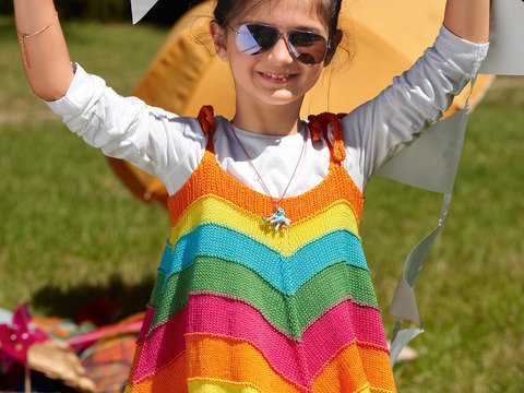 Gestricktes Zipfelkleidchen Lilli