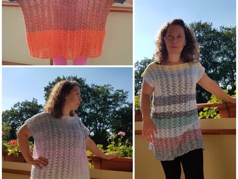 Shirt "Sadiah" in 3 Varianten, für Groß in Klein, individuelle Größe