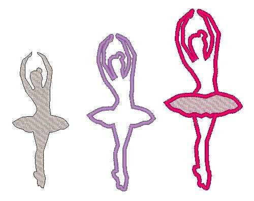 Stickdatei Ballerina - Bild 3