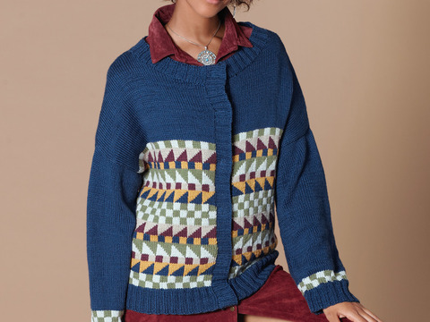 Strickanleitung Cardigan Vassilja