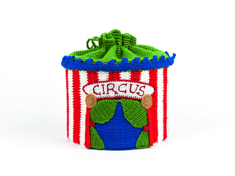 Häkelanleitung Zirkuszelt