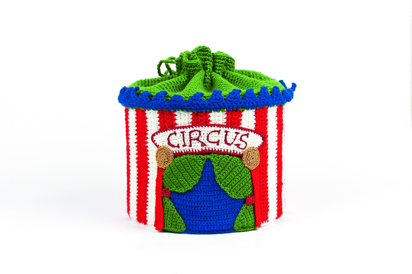 Häkelanleitung Zirkuszelt
