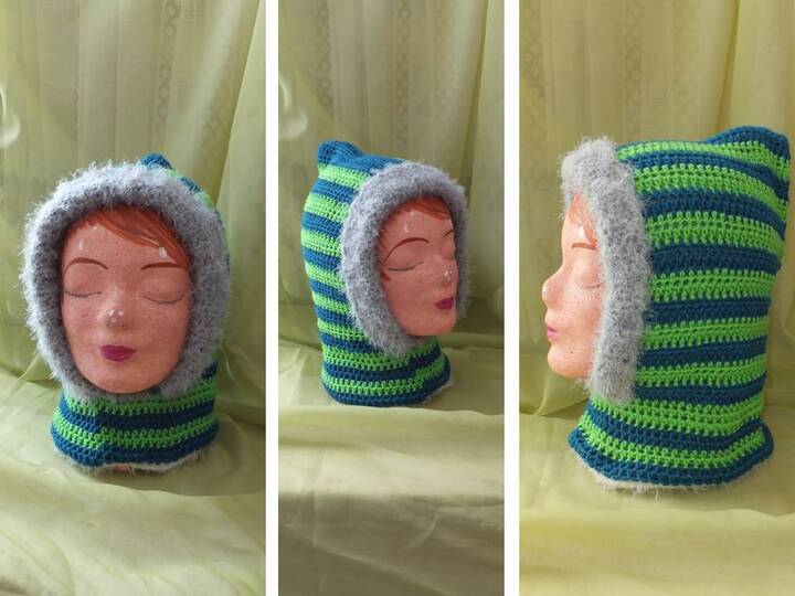 kuschelige Schlupfmütze