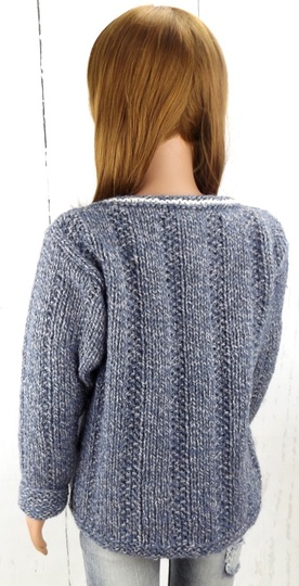 Strickanleitung Kinderjacke "Country - Style", Gr. 98/104