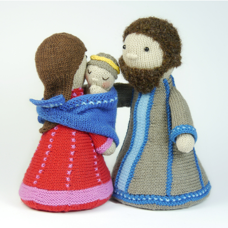 Holy Family / Nativity Set / knitting pattern