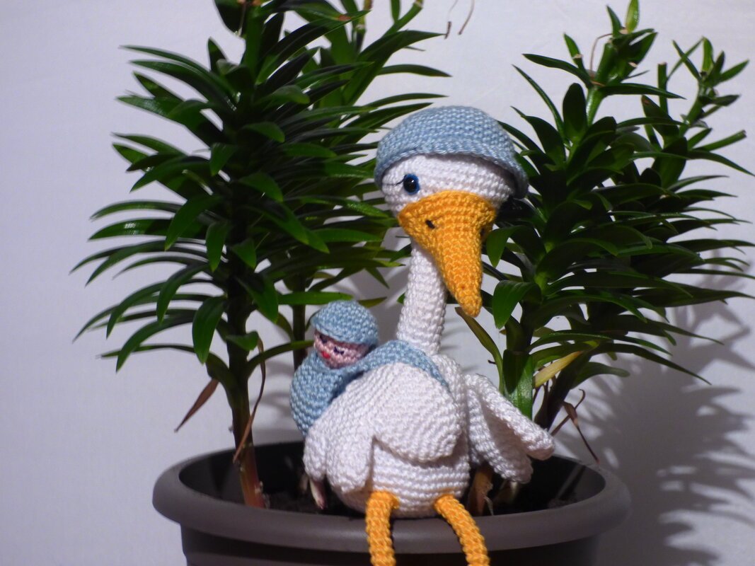 Häkelanleitung Storch Adebar - Bild 4