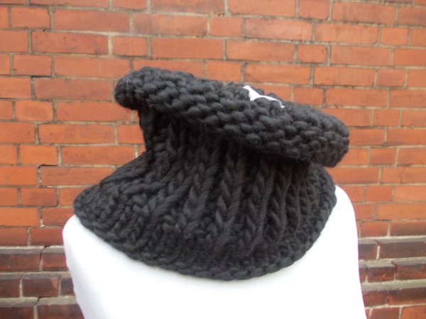 knit pattern circle scarf, loop, snood, shawl, quick and easy to knit, unisex