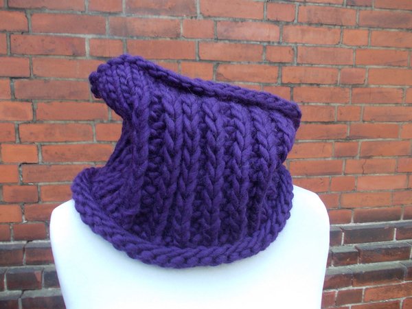 knit pattern circle scarf, loop, snood, shawl, quick and ...