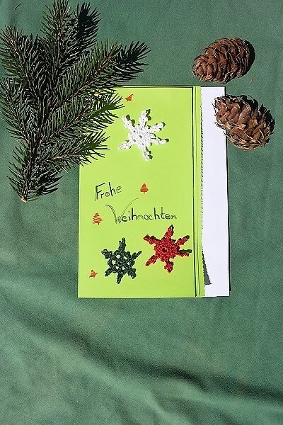 Eissterne gehäkelt - Bild 4