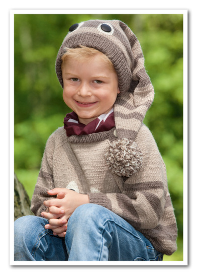 Set Lucius - Zipfelmütze und Pullover