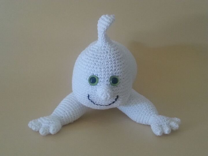 Häkelanleitung - Nick Nachtgespenst