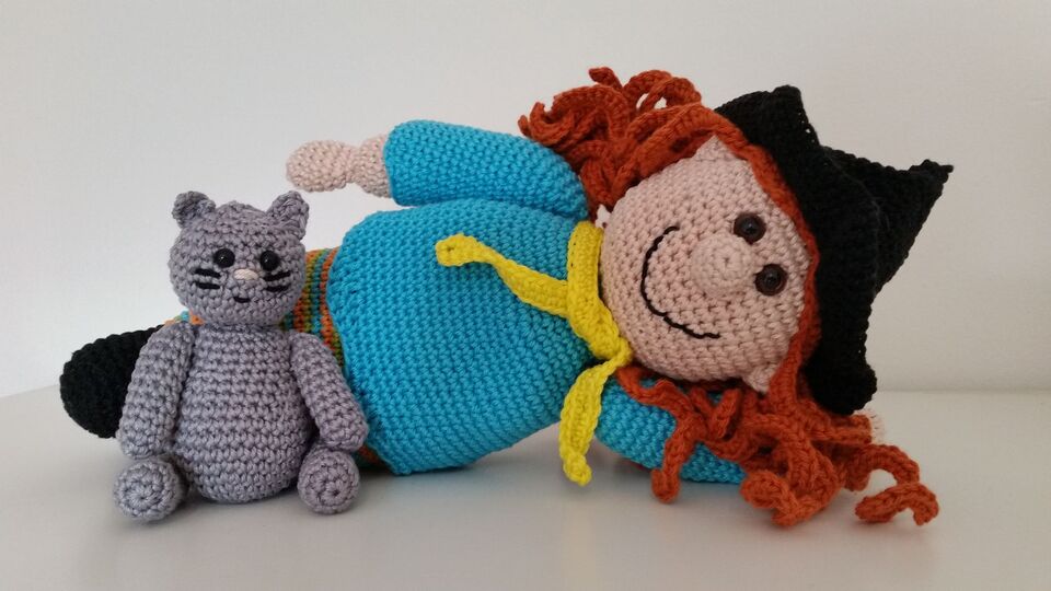 Häkelanleitung - Hella Hexe