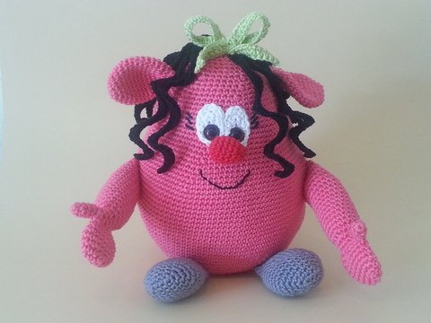 Häkelanleitung - Kunigunde Kuschelmonster