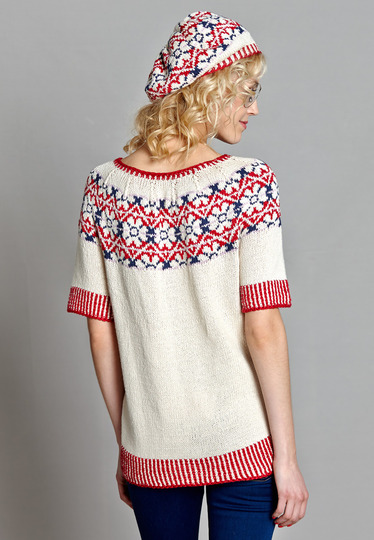 Mütze und Pullover Romy stricken