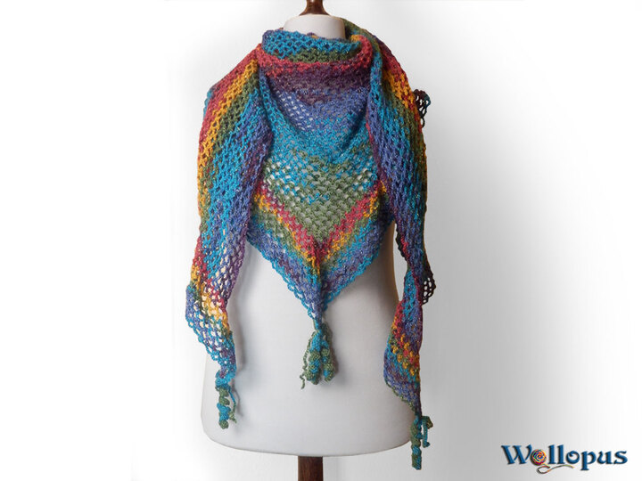 Romantik, Landhaus Look, gehäkelt