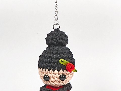 Häkelanleitung Amigurumi Spanierin "Elvira"