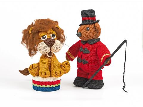 Häkelanleitung Amigurumi Zirkusdirektor "Alfredo"