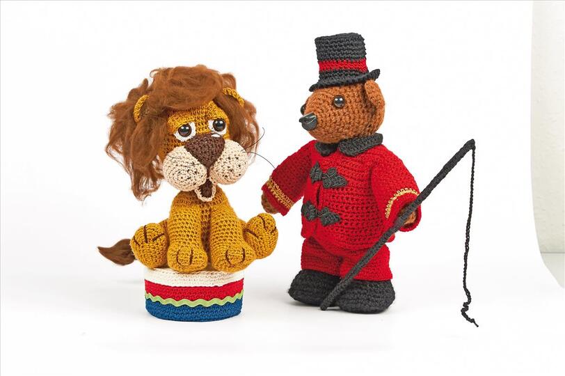 Häkelanleitung Amigurumi Zirkusdirektor "Alfredo"