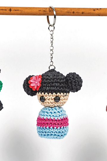 Häkelanleitung Amigurumi Chinesin "Lin-Lin"