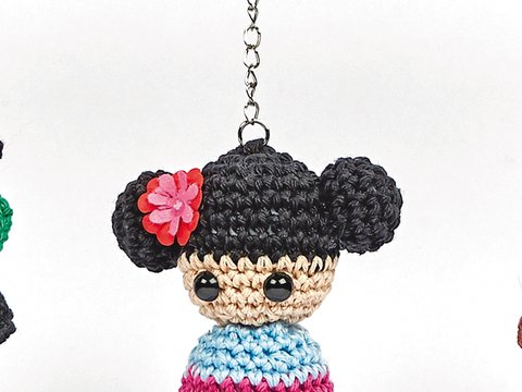 Häkelanleitung Amigurumi Chinesin "Lin-Lin"