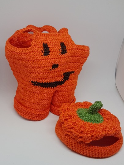 Halloween-Kürbis Outfit für Riesen-Elch Søren