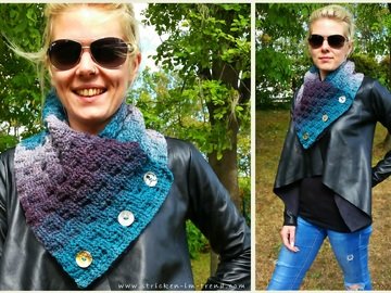 Crochet Pattern for Cowl | Neckwarmer #1