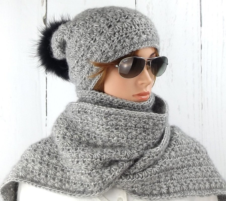 Häkelanleitung XXL - Schal "Sternenmeer" - Bild 3