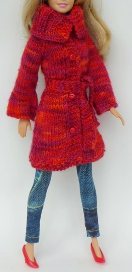 Strickanleitung: Strickjacke und Mütze für kleine Anziehpuppen