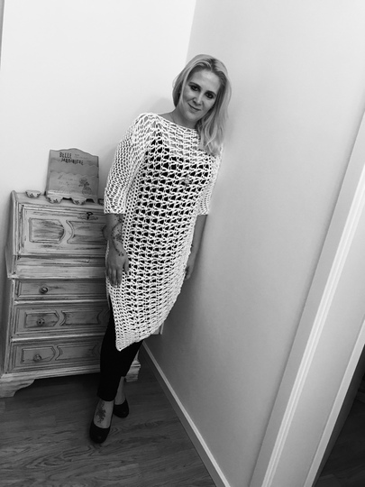 Häkelanleitung Pulli "Shabby" - alle Größen