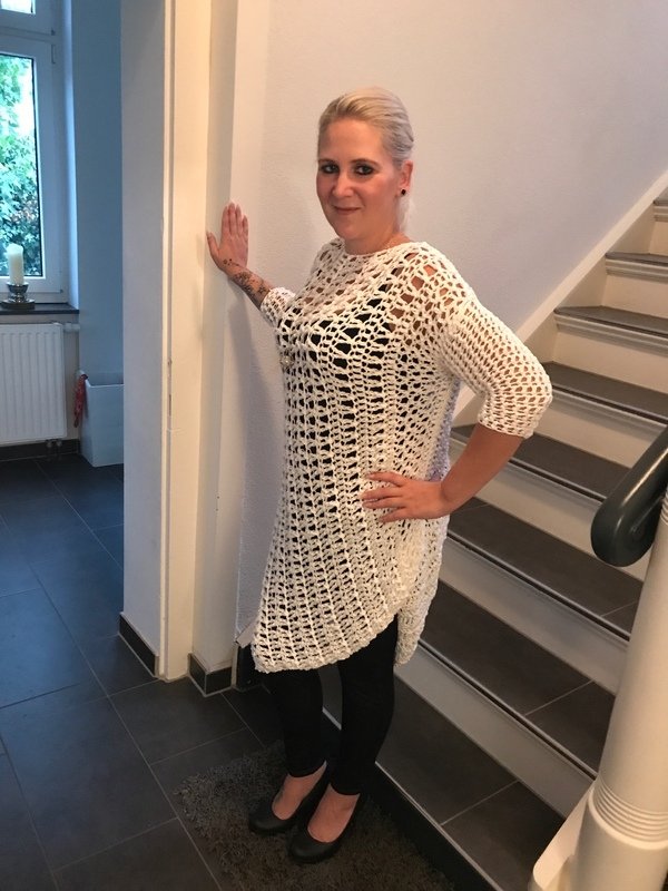 Häkelanleitung Pulli "Shabby" - alle Größen - Bild 2