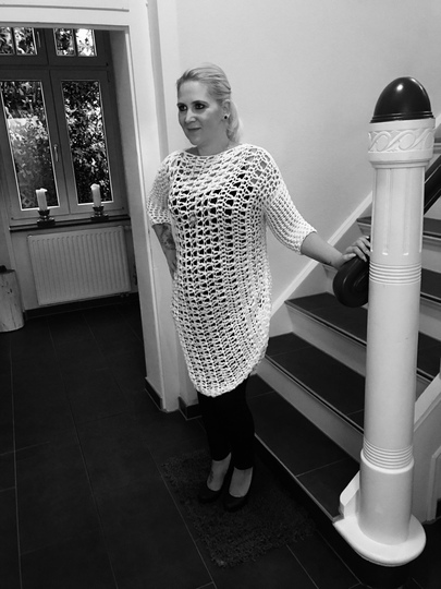 Häkelanleitung Pulli "Shabby" - alle Größen