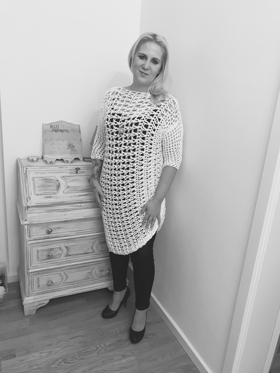 Häkelanleitung Pulli "Shabby" - alle Größen