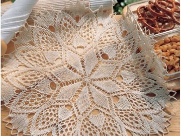 Strickdeckchen Lust auf Natur