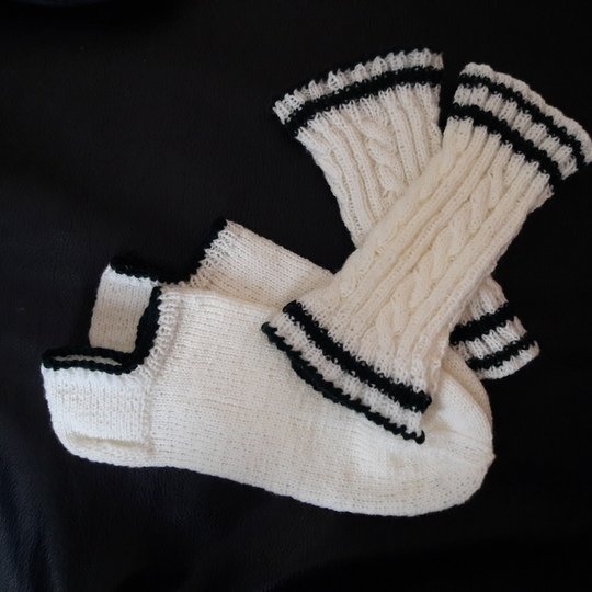 Strickanleitung bayrische Wadlstutzen, Loferl, Wadlstrümpfe Einheitsgröße
