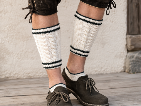 Strickanleitung bayrische Wadlstutzen, Loferl, Wadlstrümpfe Einheitsgröße